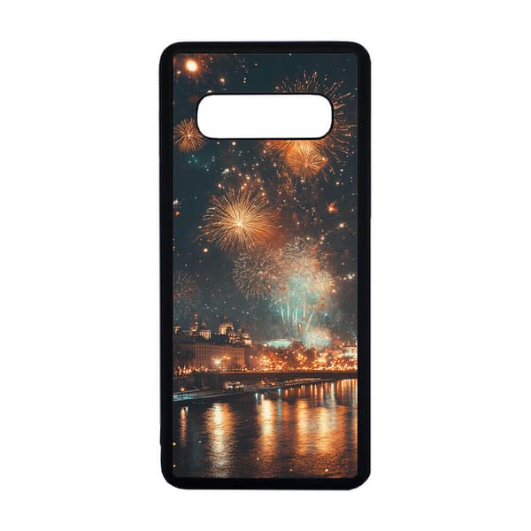 Nytt År Samsung Galaxy S10+ Mobiltelefon Skal