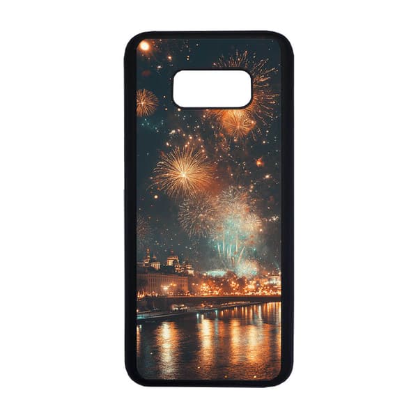 Nytt År Samsung Galaxy S8+ Mobiltelefon Deksel