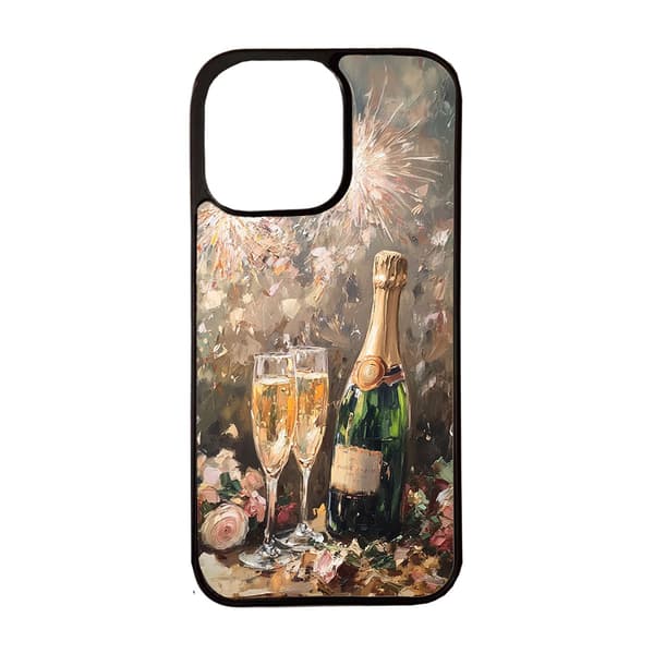 Godt Nyttår Oljemaleri iPhone 11 Pro Mobiltelefon Deksel