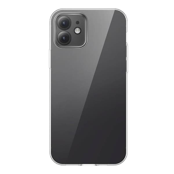 Gennemsigtigt etui og sæt af hærdet glas Baseus Corning til iPhone 12