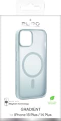 Pikkukuva 1 / 2: iPhone 15 Plus cover GRADIENT, light green