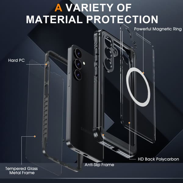 INF Samsung Galaxy S25 Rugged Protective Case