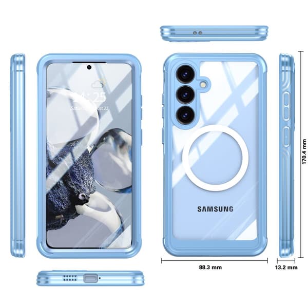 INF Samsung Galaxy S25 Plus skyddsfodral - Stöttåligt, Dammtätt, Fallskyddat