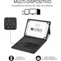 Pikkukuva 6 / 6: Tabletin ja näppäimistön kuori Subblim SUBKT5-BTTW10 Valkoinen macOS