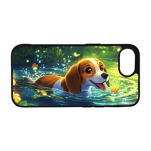 Barn Tecknad Beagle Hund iPhone SE 5G Mobiltelefon Skal