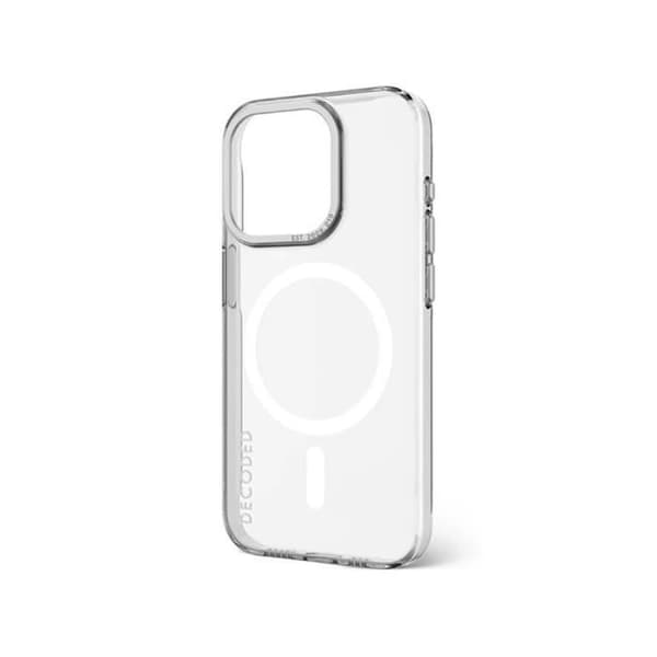 Coque - DEKODAD - iPhone 15 Pro - Genomskinlig - Kompatibel med MagSafe - Antigulnande