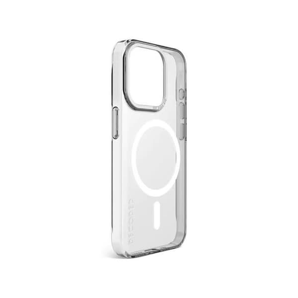 Coque - DEKODAD - iPhone 15 Pro - Genomskinlig - Kompatibel med MagSafe - Antigulnande