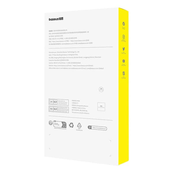 Klart deksel Baseus iPhone 14 Pro Max+ herdet glass