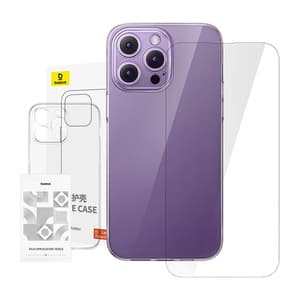 Klart deksel Baseus iPhone 14 Pro Max+ herdet glass