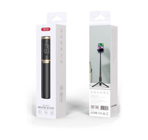 XO tripod-selfie stick SS14 BT 72cm, black
