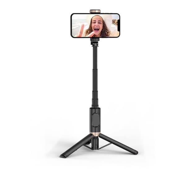 XO tripod-selfie stick SS14 BT 72cm, black