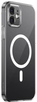 Crystal Magnetic Case and Tempered Glass iPhone 13" Transparent, Baseus