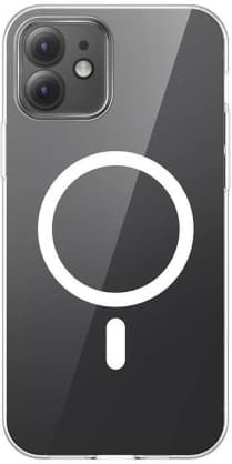 Crystal Magnetic Case and Tempered Glass iPhone 13" Transparent, Baseus
