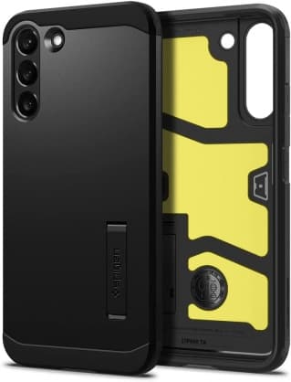 Tough Armour Case Galaxy S22" Musta, Spigen