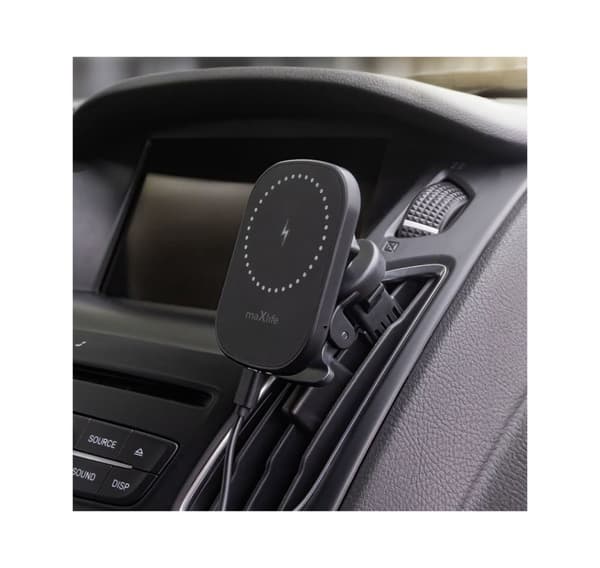Maxlife phone car mount + wireless charger MXCH-16