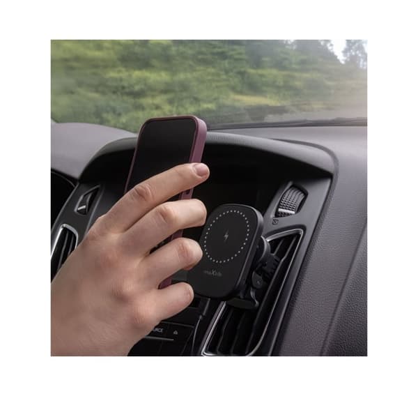 Maxlife phone car mount + wireless charger MXCH-16