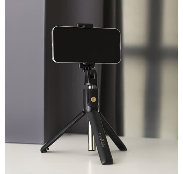Maxlife tripod-selfie stick MXST-100, black