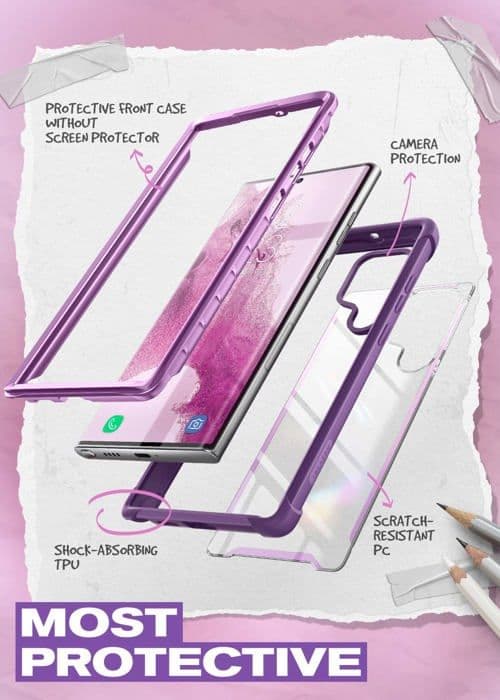 Telefonfodral - I-blason telefon bumper - Galaxy-S22Ultra-Ares