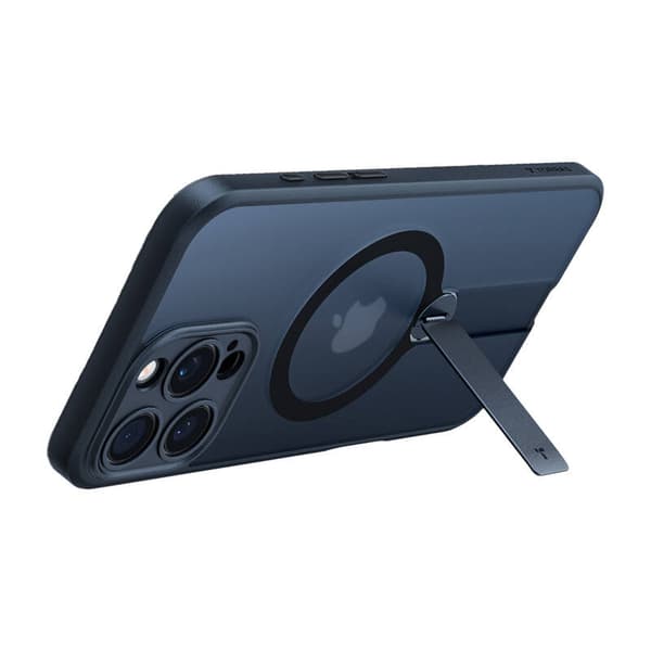 Torras Pstand Spin Case til iPhone 16 ProMax (sort)