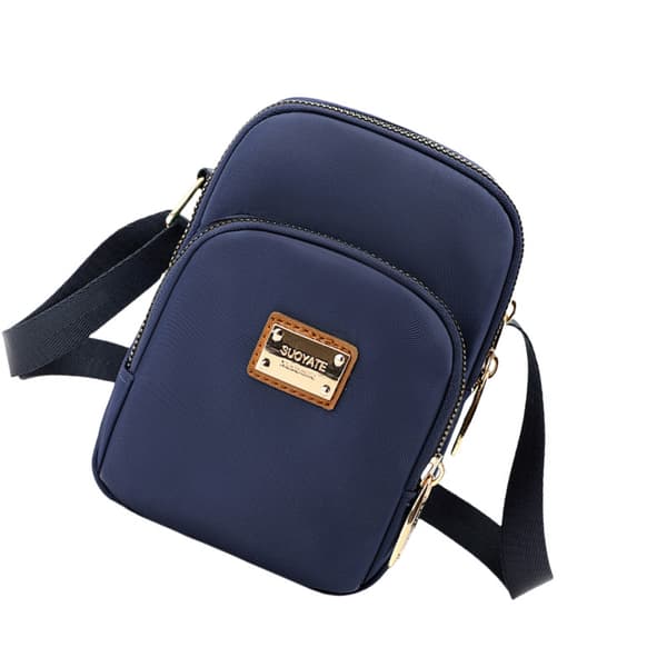 INF Nylon Crossbody Telefon Taske med Kortspor
