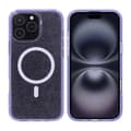 Miniatyrbillede 1 af 5: iPhone 16 Pro Max Rvelon Mobilskal TPU med MagSafe - Glitter Lila