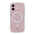 Pikkukuva 3 / 5: iPhone 16 Rvelon Mobilskal TPU med MagSafe - Glitter Vit
