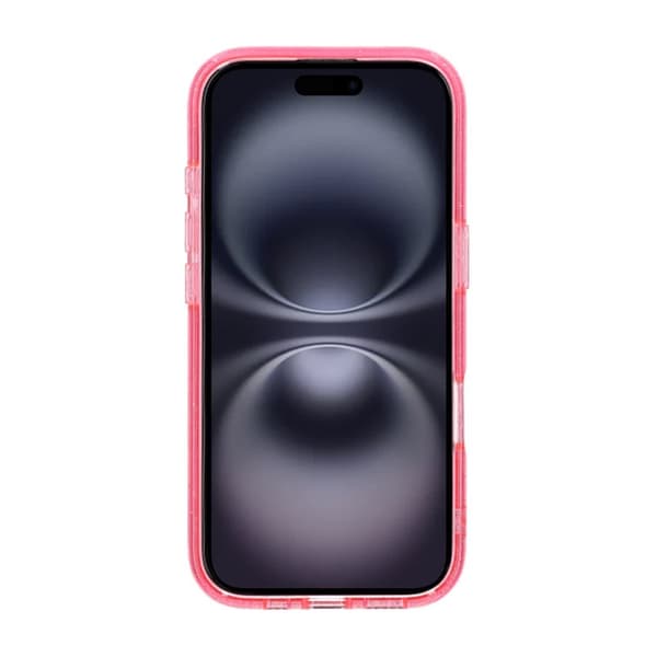 iPhone 16 Pro Rvelon Mobilskal TPU med MagSafe - Glitter Rosa
