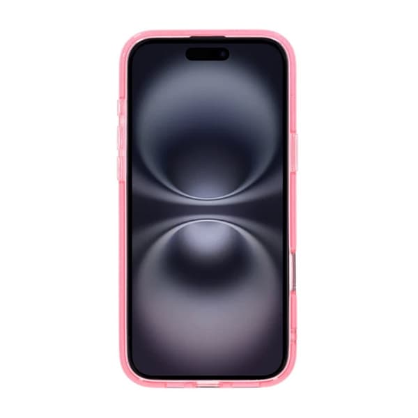 iPhone 16 Pro Max Rvelon Mobilskal TPU med MagSafe - Glitter Rosa