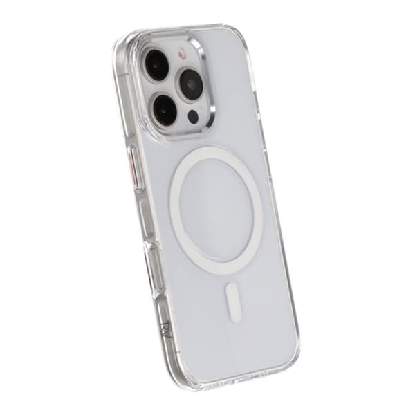 iPhone 16 Pro Mobilskal TPU med Magnet Rvelon - Transparent