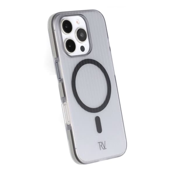 iPhone 16 Pro Max Mobilskal Korrugerad Magsafe Rvelon - Grå