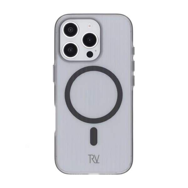 iPhone 16 Pro Max Mobilskal Korrugerad Magsafe Rvelon - Grå