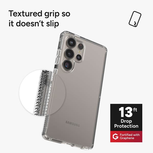ZAGG Samsung Galaxy S25 Ultra Kuori Crystal Palace Läpinäkyvä
