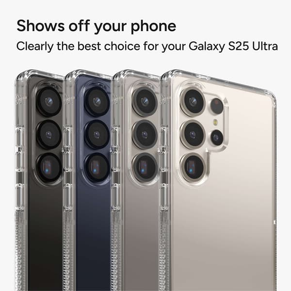 ZAGG Samsung Galaxy S25 Ultra Kuori Crystal Palace Läpinäkyvä