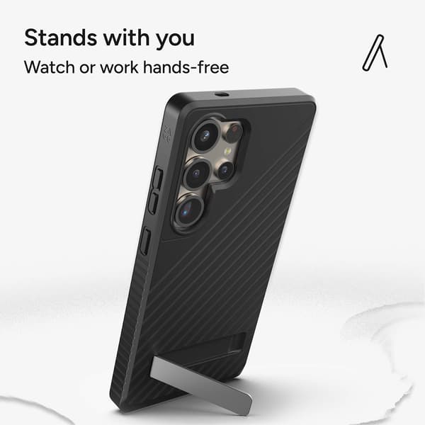 ZAGG Samsung Galaxy S25 Ultra Kuori Denali Kickstand Musta