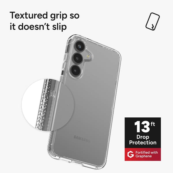 ZAGG Samsung Galaxy S25 Plus Cover Crystal Palace Transparent