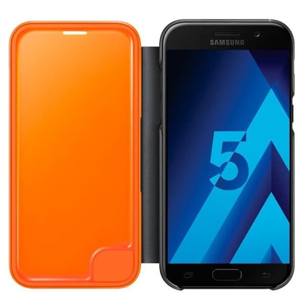 Samsung Neon Flip Skal A3 2017 - Svart