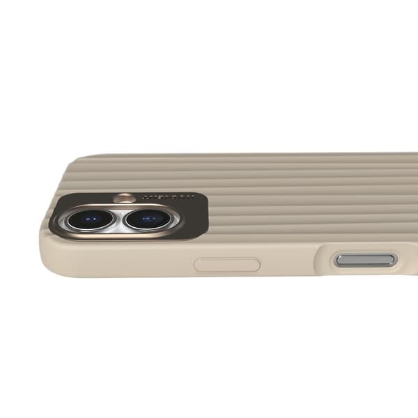 Nudient iPhone 16 Skal Bold MagSafe Linen Beige