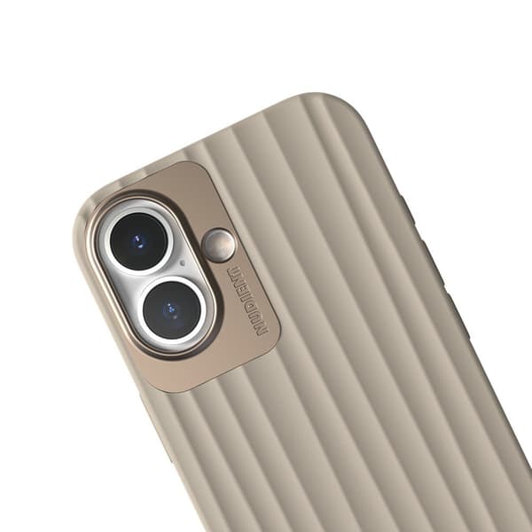 Nudient iPhone 16 Skal Bold MagSafe Linen Beige