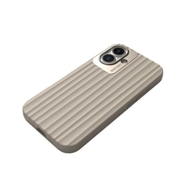 Nudient iPhone 16 Skal Bold MagSafe Linen Beige