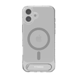 Torras Pstand Series Fodral för iPhone 16 (Transparent)