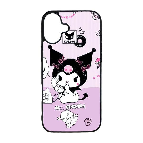 Kuromi iPhone 16 Matkapuhelimen Kansi