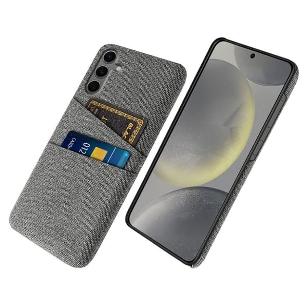 Samsung Galaxy S24 FE skal med dubbla kortplatser - Grå