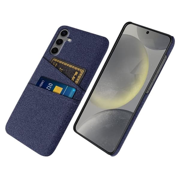 Samsung Galaxy S24 FE skal med dubbla kortplatser - Blå