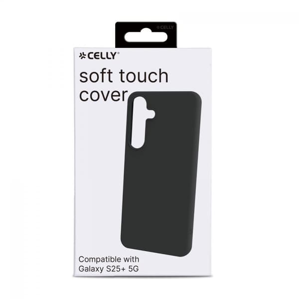 Celly Samsung Galaxy S25 Plus Kuori CROMO Musta