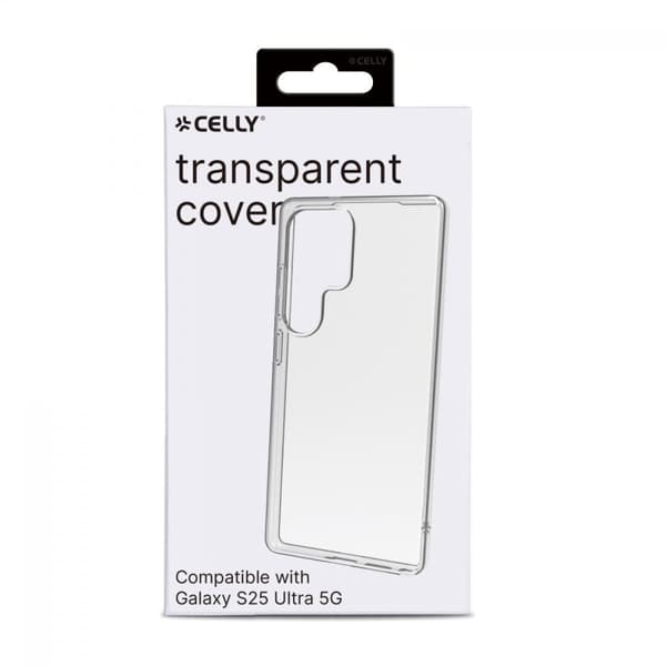 Celly Samsung Galaxy S25 Ultra Deksel GELSKIN Transparent