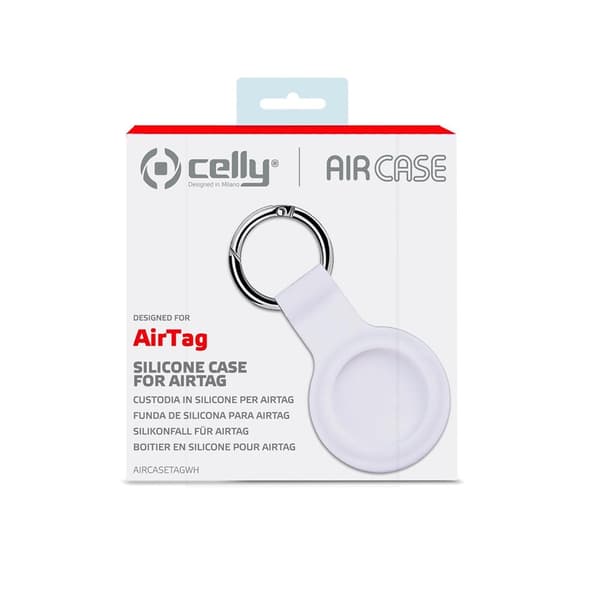 Celly AirTag Hållare AirCase Vit