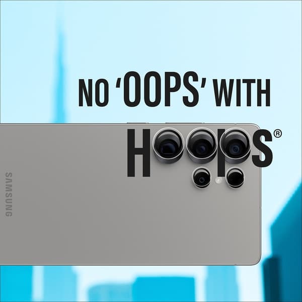 PanzerGlass Samsung Galaxy S25 Ultra Kameran suoja Hoops Läpinäkyvä