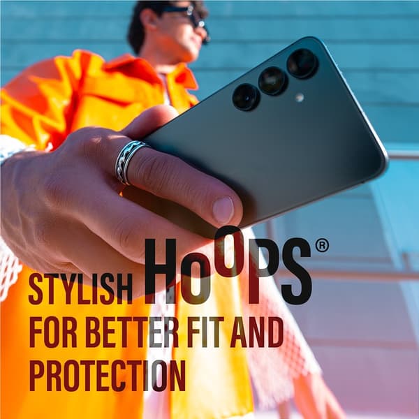 PanzerGlass Samsung Galaxy S25 Kameran suoja Hoops Läpinäkyvä