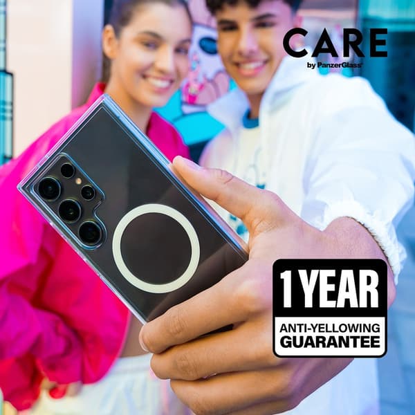 CARE by PanzerGlass Samsung Galaxy S25 Ultra Cover Kickstand MagSafe Sort