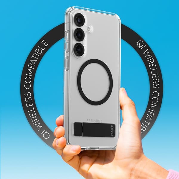 CARE by PanzerGlass Samsung Galaxy S25 Plus Skal Kickstand MagSafe Svart